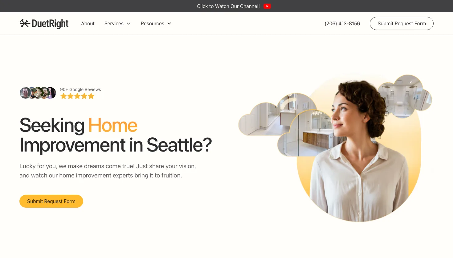 DuetRight website screenshot