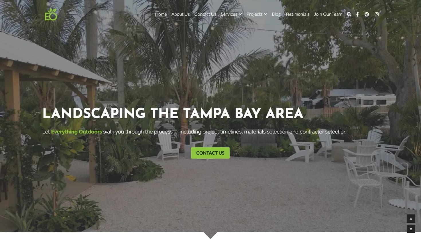 Everything Outdoors website screenshot