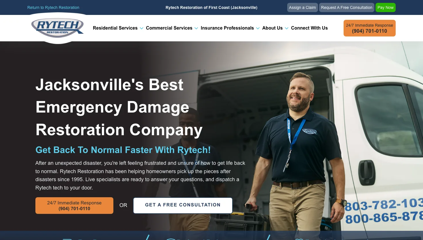 Rytech website screenshot