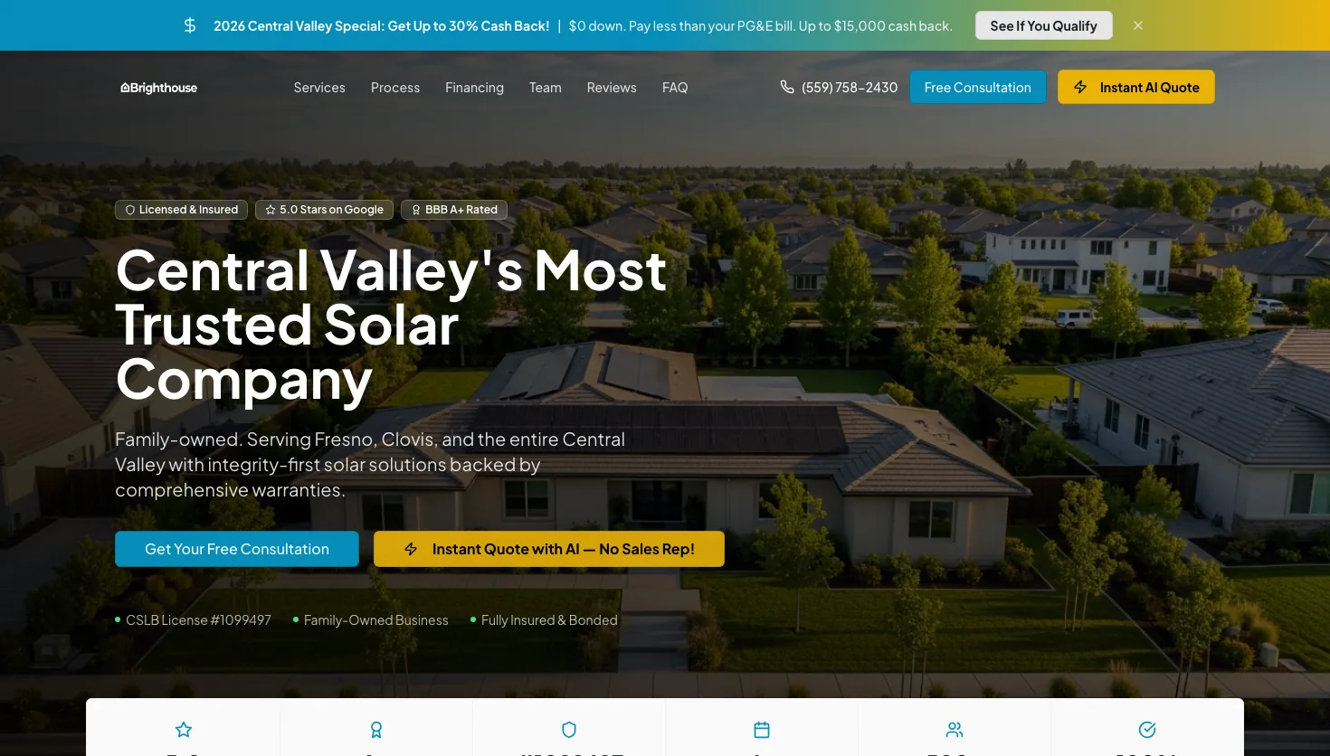 Brighthouse website screenshot
