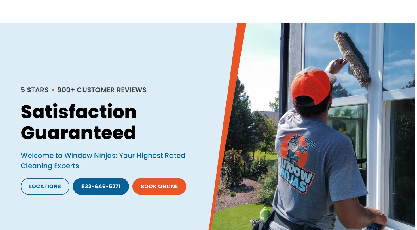 Window Ninjas Virginia Beach website screenshot