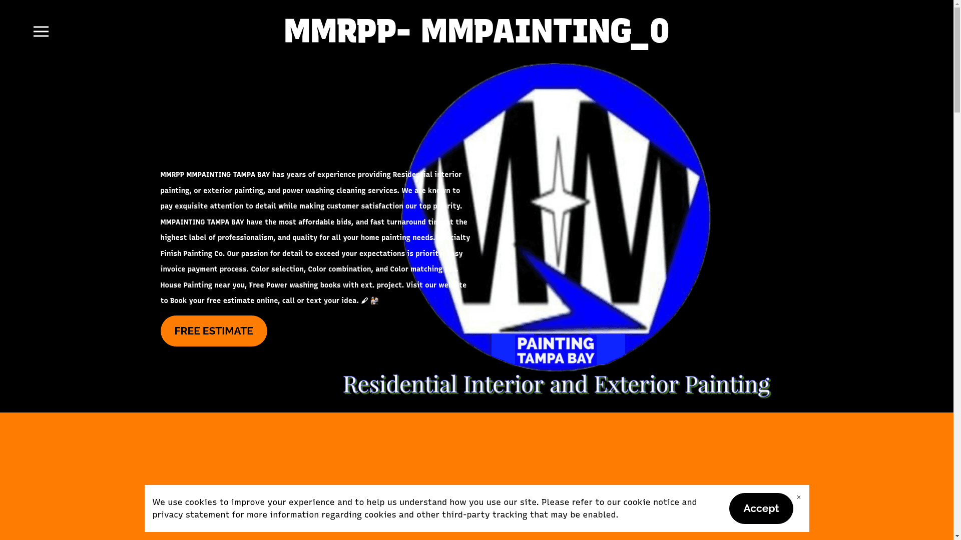 MMPAINTING TAMPA BAY website screenshot