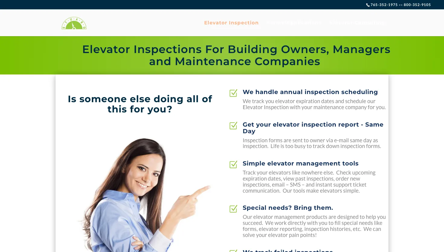 Stuard & Associates, Inc. website screenshot