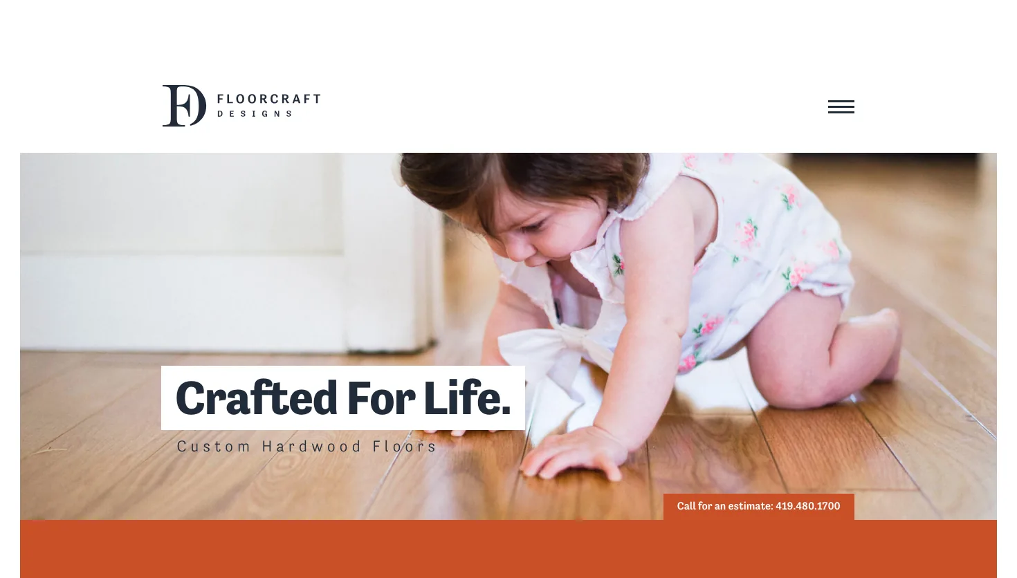Floorcraft Designs website screenshot