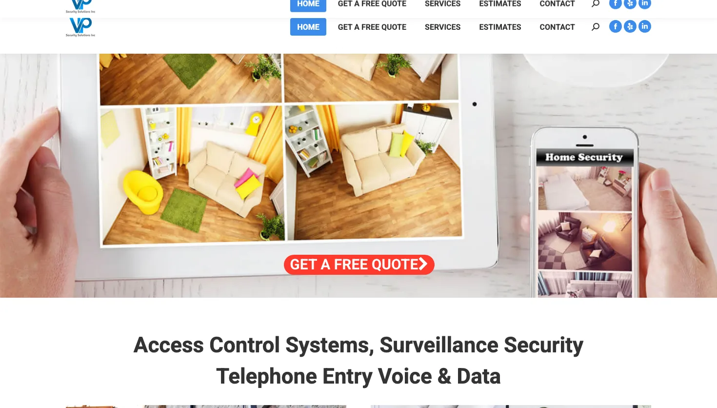 VIP SECURITY SOLUTIONS INC website screenshot