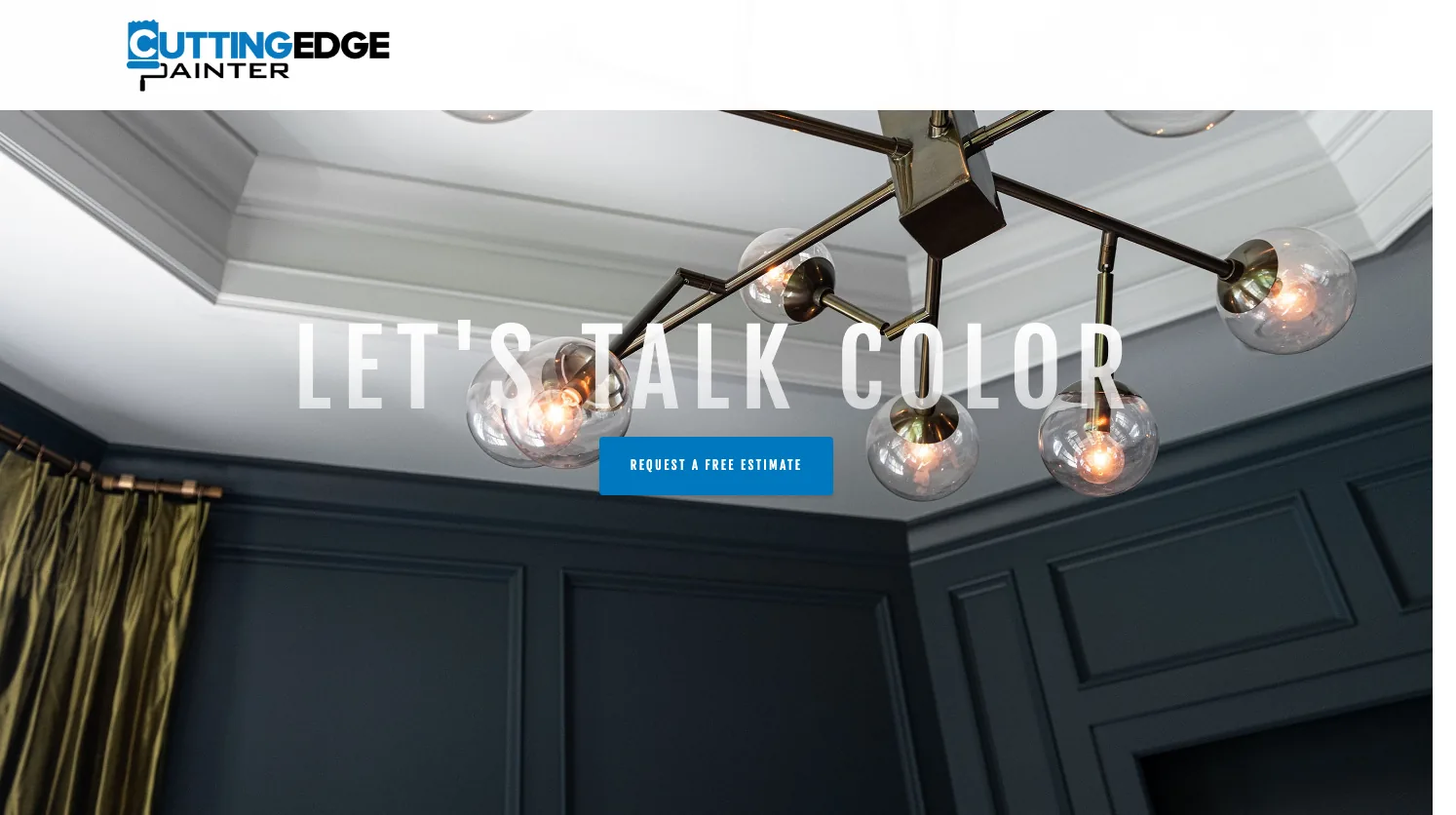 Cutting Edge Painter website screenshot