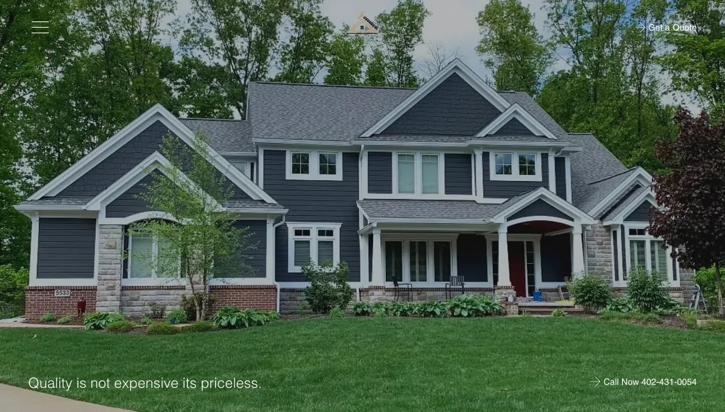 Midlands Siding & Window Co website screenshot