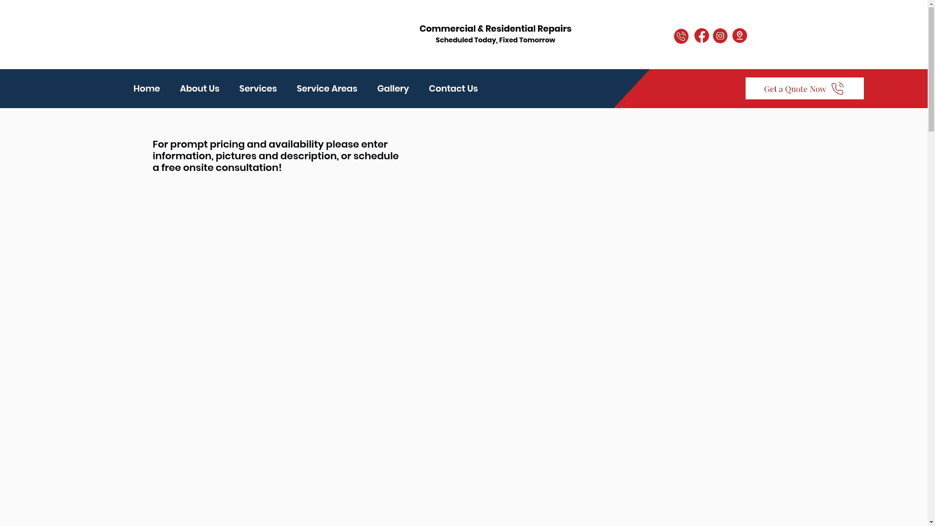 All American Fence Repair LLC website screenshot