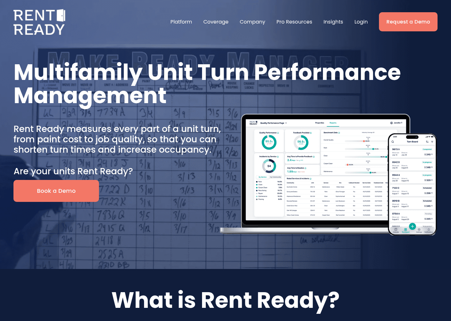 Rent Ready website screenshot