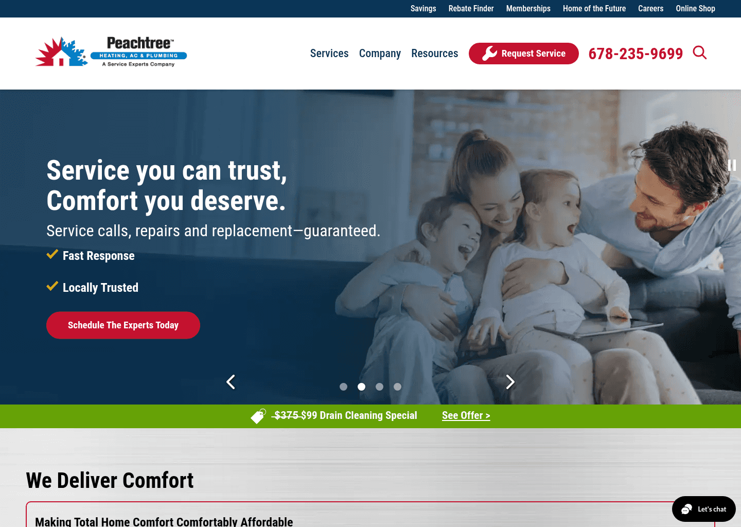 Midway Services website screenshot