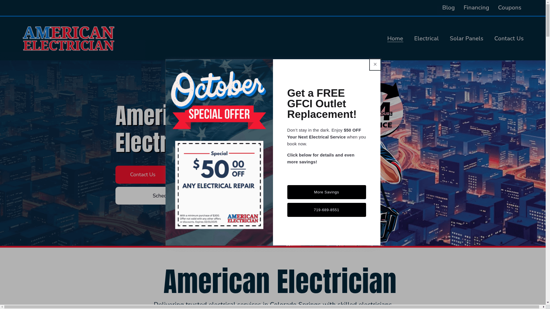 American Electrician website screenshot